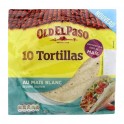 Old El Paso 10 Tortillas au Maïs Blanc Sans Gluten 208g (lot de 4)