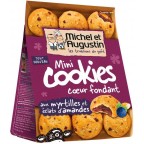 Michel et Augustin Mini Cookies Myrtilles Amandes (lot de 3)