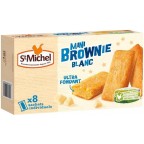 St Michel Mini Brownie Chocolat Blanc 240g (lot de 3)