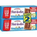 LU Petit Ecolier Petit beurre avec tablette chocolat au lait x2 150g (lot de 2)