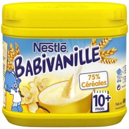 Nestlé Babivanille 75% Céréales 400g (lot de 3)