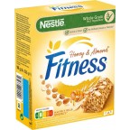 Nestlé Fitness Barre de Céréales Miel & Amande 6x23,5g 141g