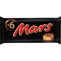 MARS Barres chocolatées fourrées au Caramel 6x45g 270g