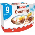 Kinder Country Barres chocolatées céréales