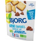 Bjorg Biscuits Bio mini fourrés chocolat