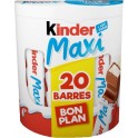 Kinder Maxi Barres chocolatées