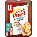 Pepito Pépito Biscuits Croc Sable goût Choco x2 588g