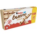 Kinder Bueno Barres chocolatées chocolat blanc 390g