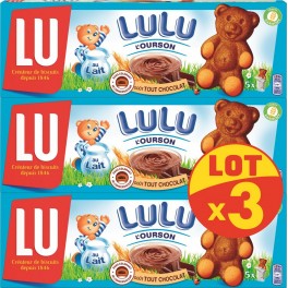 Lulu L Ourson Gâteaux tout chocolat LULU L'OURSON