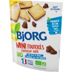 Bjorg Biscuits Bio mini fourres chocolat noir