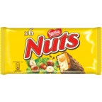 NUTS Barres chocolatées caramel noisette