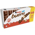 Kinder Bueno Barres chocolatées lait et noisette