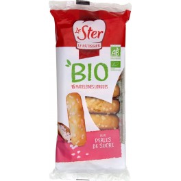 Le Ster Madeleines bio aux perles de sucre de canne