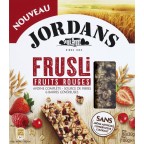 Jordans Barres de céréales Avoine et Fruits Rouges 180g