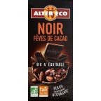 Alter Eco Chocolat bio noir fèves de cacao
