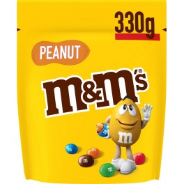 M&M's Bonbons chocolat au lait et cacahuètes PEANUT 330g