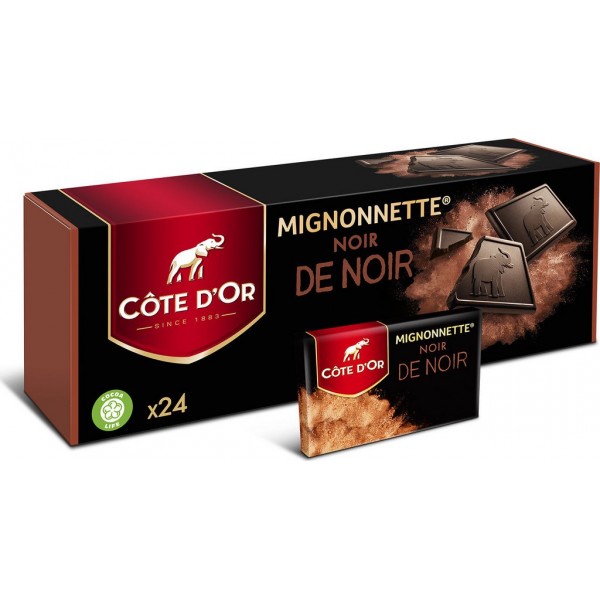 Cote D Or Chocolats mignonnettes chocolat noir COTE D'OR x24 240g