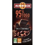 Alter Eco Chocolat noir Togo 95% bio