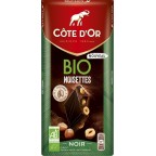 Côte d’Or Chocolat Noir noisettes Bio 150g