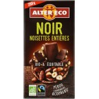 Alter Eco Chocolat noir noisettes entières bio