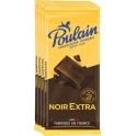 Poulain Tablettes Chocolat NOIR EXTRA 4x100g