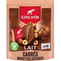 Cote D Or Chocolat mignonettes au lait noisettes COTE D'OR x10 200g