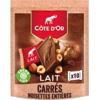 Cote D Or Chocolat mignonettes au lait noisettes COTE D'OR x10 200g