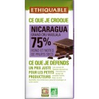 75 Ethiquable Chocolat bio noir Nicaragua 75% ETHIQUABLE