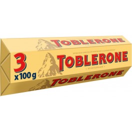 Toblerone Barres chocolatées nougat miel amandes