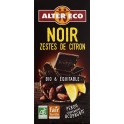 Alter Eco Chocolat bio noir zestes citrons