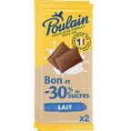 POULAIN POUL.LAIT -30%SUCRE 2X85G