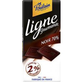 Poulain Ligne Gourmande Chocolat Noir 70% 100g