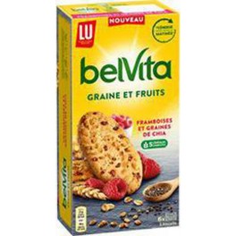 LU BELVITA FRAMBOISE & GRAINE270G