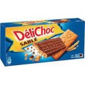 Délichoc Sablé Chocolat au Lait x6 sachets de 2 biscuits 150g