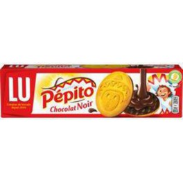 LU Pépito Biscuits nappés au Chocolat Noir 192g