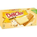 Délichoc Sablé Chocolat Blanc x6 sachets de 2 biscuits 150g