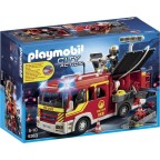 PLAYMOBIL 5363 City Action - Fourgon De Pompier Avec Sirène Et Gyrophare