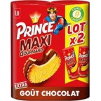 LU Prince - Biscuits Maxi Gourmand goût chocolat x2 250g