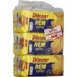 LU Biscuits Déjeuner REM 3x255g