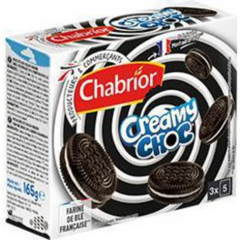 CHABRIOR CHAB.BISC.CREAMY CHOC 165G