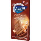 IVORIA TABLET.LAIT PRALINE150G CHOCOLATS TABLETTE TABLETTES FOURREES