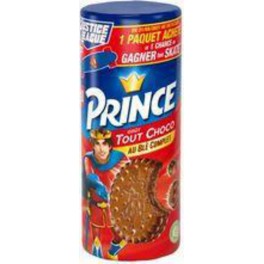 LU Prince Biscuits au blé complet goût tout choco x15 300g