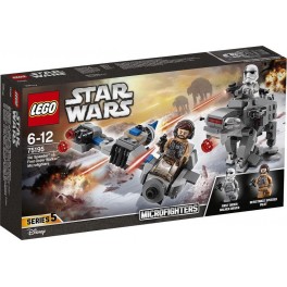 LEGO 75195 Star Wars - Microfighter Ski Speeder Vs Quadripode Du Premier Ordre