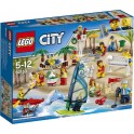 LEGO 60153 City - Ensemble de figurines La plage