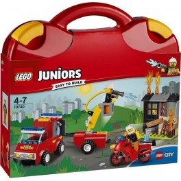 LEGO 10740 Juniors - La Valisette Les Pompiers