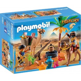 PLAYMOBIL 5387 History - Pilleurs Egyptiens Avec Trésor