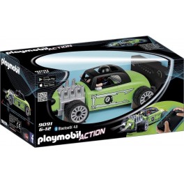 PLAYMOBIL 9091 Action - Voiture De Course Radiocommandée Verte