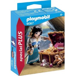 PLAYMOBIL 9087 Special Plus - Flibustier avec Trésor