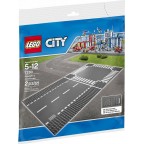 LEGO 7280 City - Route droite et Carrefour