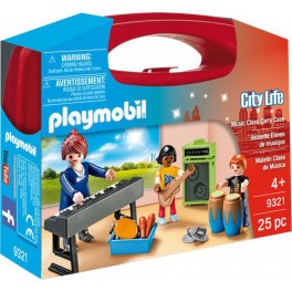 PLAYMOBIL 9321 City Life - Valisette Cours De Musique